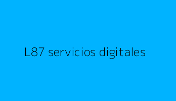 L87 servicios digitales